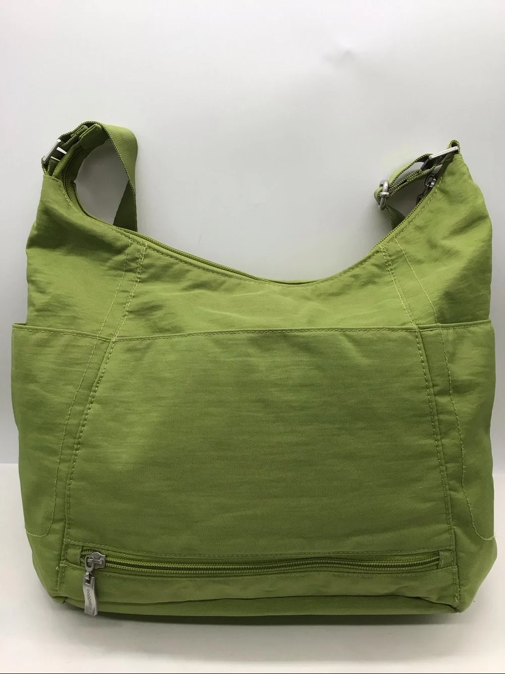 Baggallini Lime Green Nylon Shoulder Bag - Picture 6 of 11